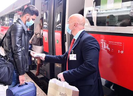 Gruppo Fs,Trenitalia. Safety kit gratuito a bordo dei treni ad Alta velocità