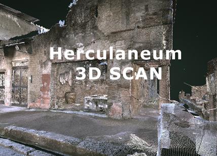 "Herculaneum 3D Scan": parte la rivoluzione digitale delle attività del Parco