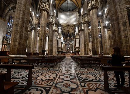 Fase 2: primi fedeli alla messa in Duomo a Milano