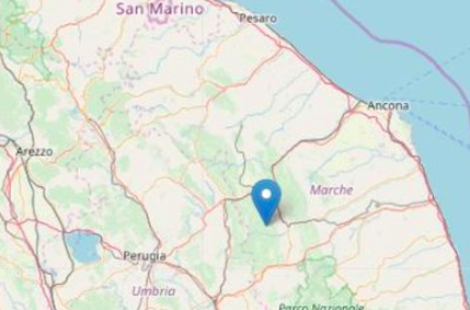 Terremoto, scossa di magnitudo 3.3 fra Macerata e Perugia