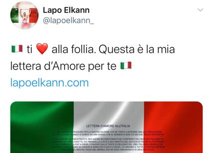 Coronavirus, Lapo Elkann scrive all’Italia: una lettera d'amore alla nazione