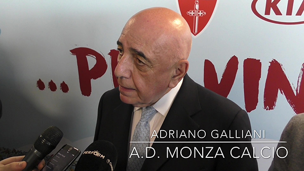 Monza in serie A nel 2021: Adriano Galliani racconta il piano di Berlusconi