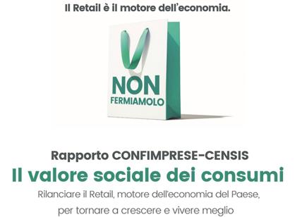 Rapporto Censis-Confimprese. Resca: "Se crollano i consumi, crolla l'Italia"