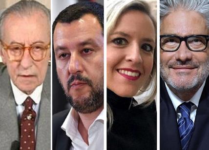 Salvini-Sardone e Del Debbio: le risposta di Lega e Fi a Feltri e FdI