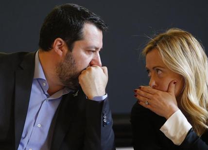 Salvini-Meloni, chiamata anti tensioni. Fastidio Lega: "Ursula oscura Pontida"