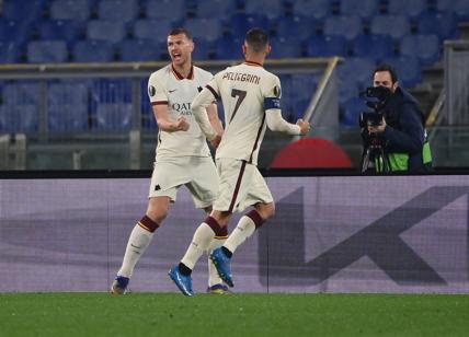 Dzeko manda la Roma in semifinale di Europa League: ora il Manchester United