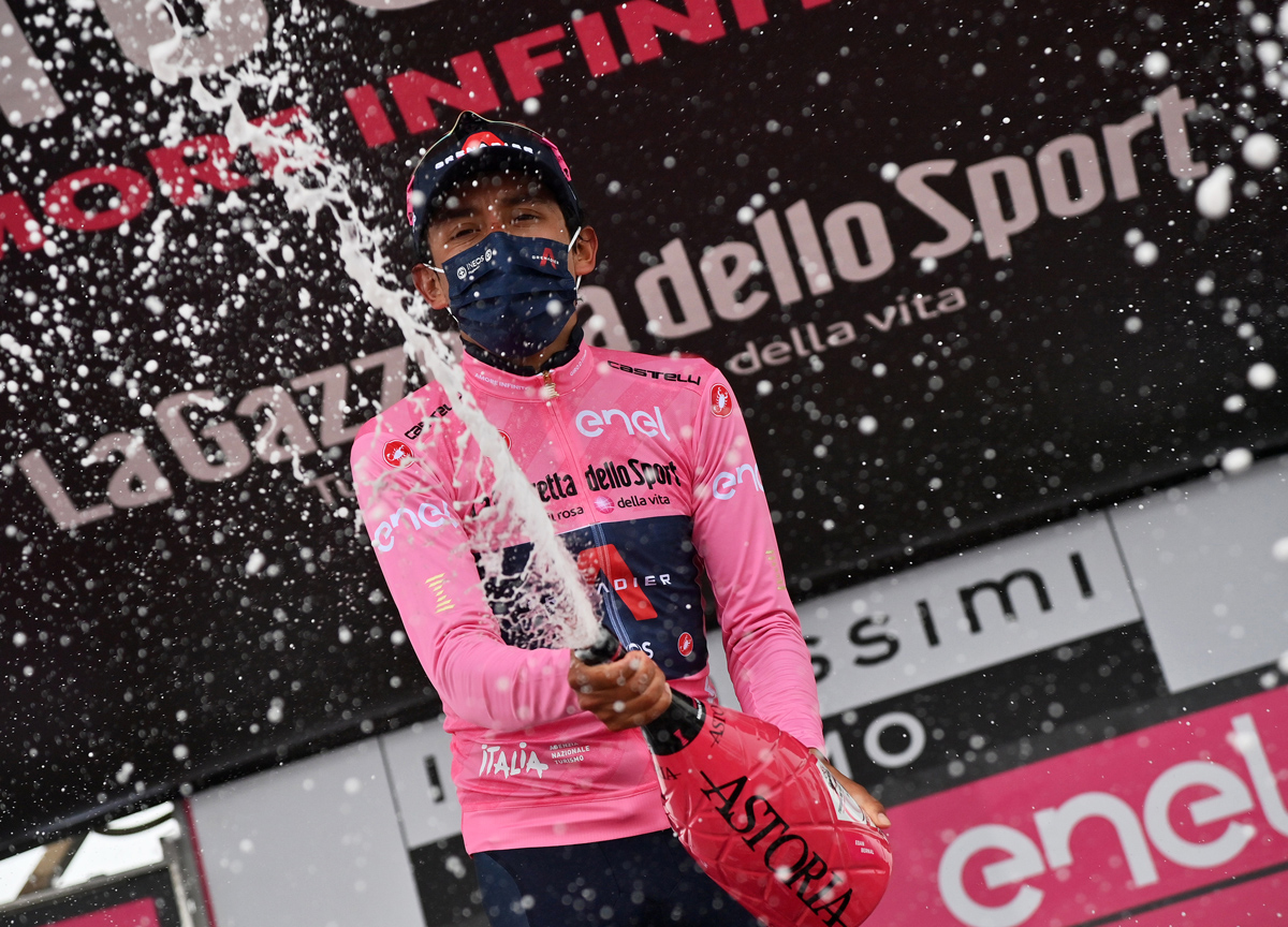 Egan Bernal Maglia Rosa Giro d'Italia