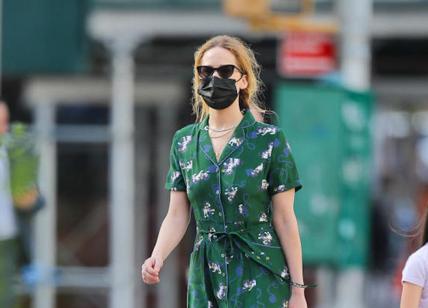 New York, Jennifer Lawrence sceglie lo stile vintage