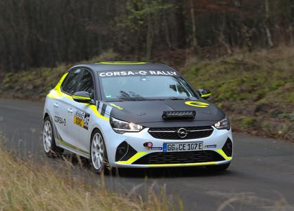 Si accendono i riflettori sull' ADAC Opel e-Rally Cup