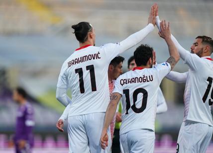 Calhanoglu magia: Milan passa a Firenze. Ibrahimovic su rinnovo e scudetto...