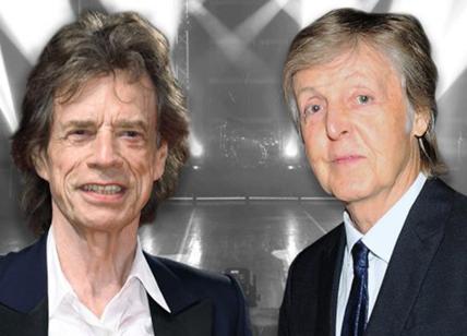 Rolling Stones e Beatles: "Clamorosa fusione tra i superstiti delle due band"