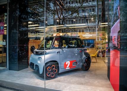 Citroën Ami 100% ëlectric: la rivoluzione della mobilità urbana è in vetrina