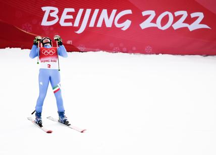 Pechino 2022: Brignone medaglia d'argento in gigante. Malagò: "Strabiliante"