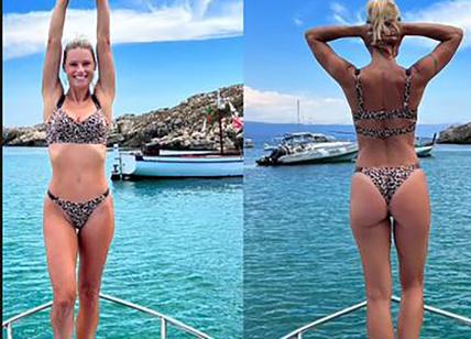 Michelle Hunziker infiamma Instagram: bikini leopardato e lato b da urlo- FOTO