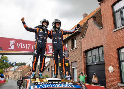 WRC, Tänak fa il bis e si impone in Belgio