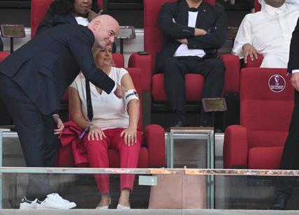 Mondiali Qatar 2022, fascia Onlove: retroscena di Nancy Faeser su Infantino