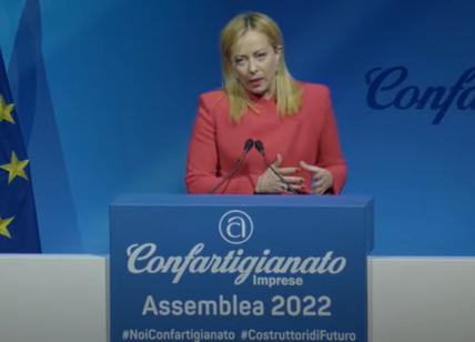 Confartigianato, l'intervento della premier Giorgia Meloni: guarda il video