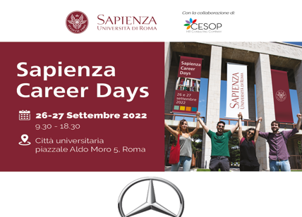 Mercedes Italia protagonista al primo  Career Day dell'Università La Sapienza