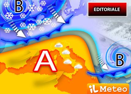 Meteo, torna la neve sull'Italia (a bassa quota). San Valentino gelido