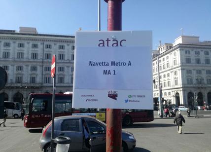Roma nel caos: ferma la Metro A tra Termini e Battistini: giù la linea aerea