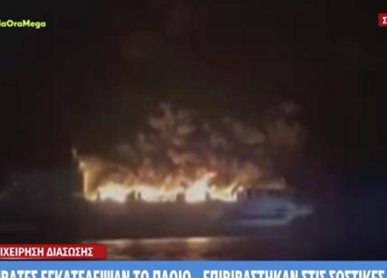 Incendio traghetto Euroferry Olimpia Grecia-Italia: ci sono ancora dispersi