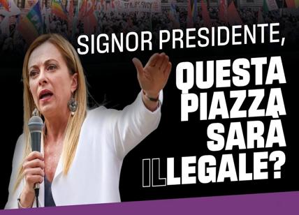 Presidio di Sinistra Italiana: "Presidente, questa piazza sarà illegale?"