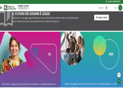 Regione Lombardia, online il nuovo sito interamente dedicato ai giovani