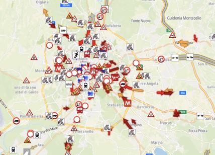 Traffico caos e sciopero trasporti: Roma in ginocchio. E domani bus gratis