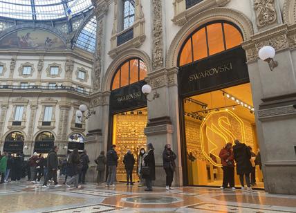 Galleria, il Comune di Milano mette all'asta i locali di Swarovski