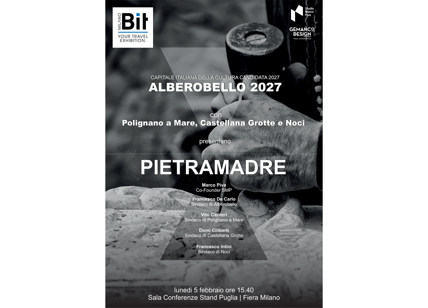 PIETRAMADRE, Alberobello si candida come Capitale Italiana della Cultura 2027