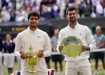 Ascolti TV, Alcaraz-Djokovic: la finale di Wimbledon fa volare l'audience Sky