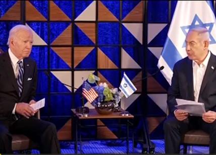 Israele, lite tra Biden e Netanyahu: Joe vuole la soluzione dei due stati