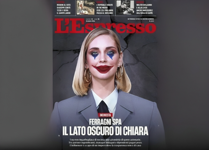 Ferragni in copertina come un clown: bufera sul settimanale "L’Espresso"