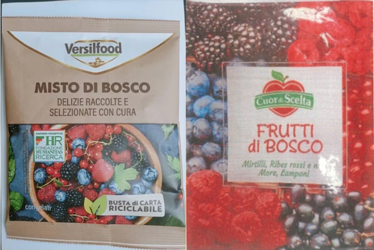 Frutti di bosco Versilfood Cuor di Scelta richiamo 07.04.2024