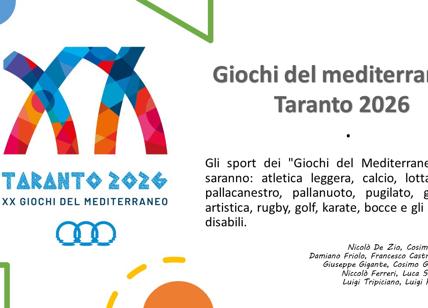 Taranto, Giochi del Mediterraneo è caos dopo il commissariamento del Governo