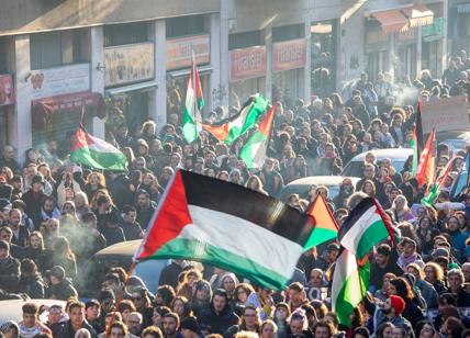 Milano: in Piazzale Loreto oltre 1200 persone per corteo pro Palestina