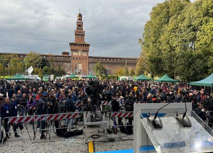 Milano, Lega in piazza pro Israele: "A difesa dei valori dell'Occidente"