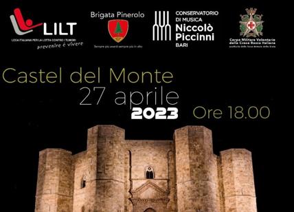 Castel del Monte, concerto LILT con Croce Rossa ed Esercito