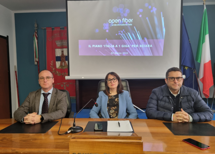 Palermo, Open Fiber: al via a Sciara il “Piano Italia a 1 Giga”