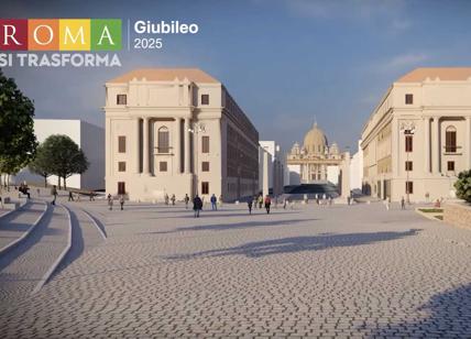 Giubileo 2025, la spianata di piazza Pia: a Roma torna l'architettura fascista