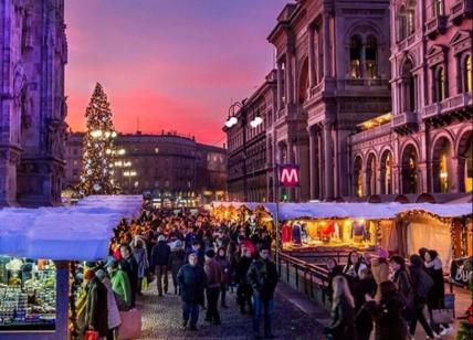 Milano: inaugurato il Mercatino di Natale con Sala, Sangalli, Errico