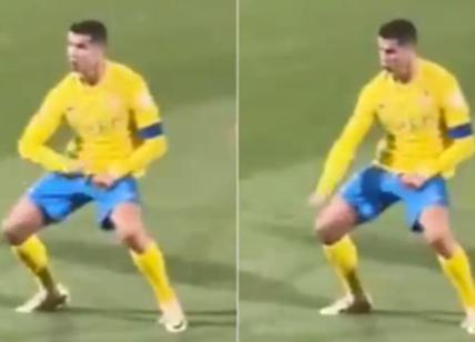 Ronaldo, gestaccio a grida 'Messi' da spalti, Federcalcio araba indaga. Video