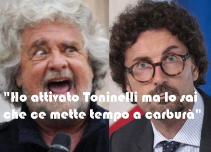Grillo a Onorato: "Ho attivato Toninelli, ma..." L'ironia social