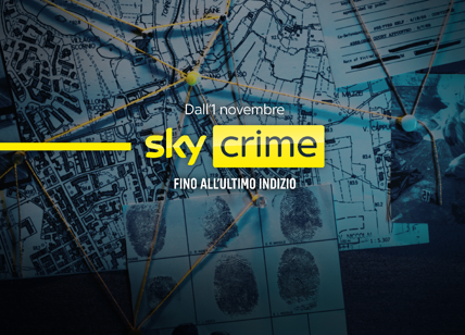 Sky Italia: dal 1° novembre arriva Sky Crime