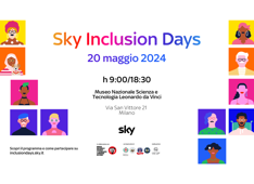 Sky: nuovi ospiti annunciati per #SkyInclusionDays