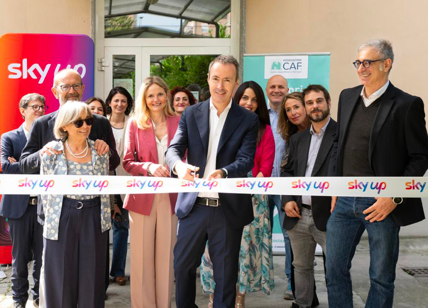 Sky, aperto a Milano il primo Sky Up Digital Hub italiano