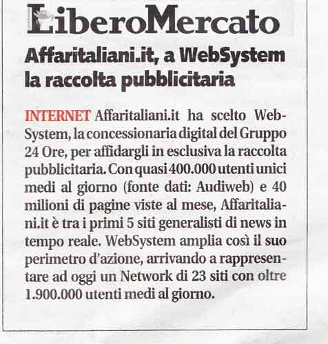 affari liberomercato affari liberomercato