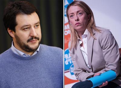 Salvini e Meloni lavorano a 'Lega Italia'