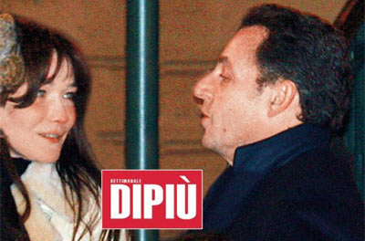 Sarkozy Carla Bruni (Foto DiPiù)