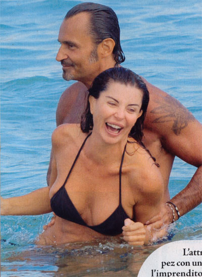 Alba Parietti e Roberto Barbuti (Diva)